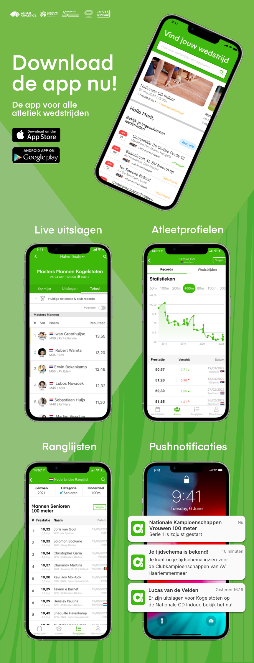Athletisme app onderlinge wedstrijd sv noordkop s inscrire